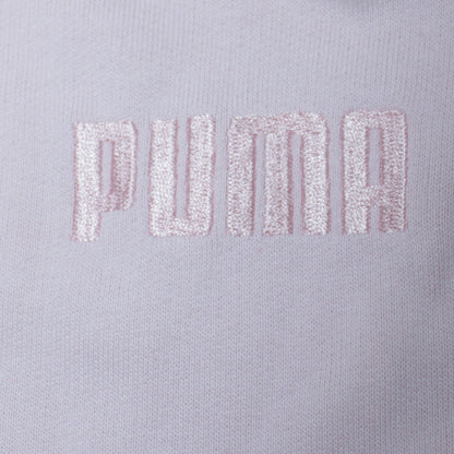 Womens UK Size M PUMA Pink Pullover Hoodie