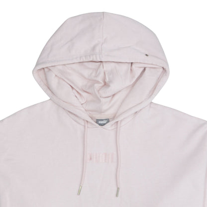 Womens UK Size M PUMA Pink Pullover Hoodie