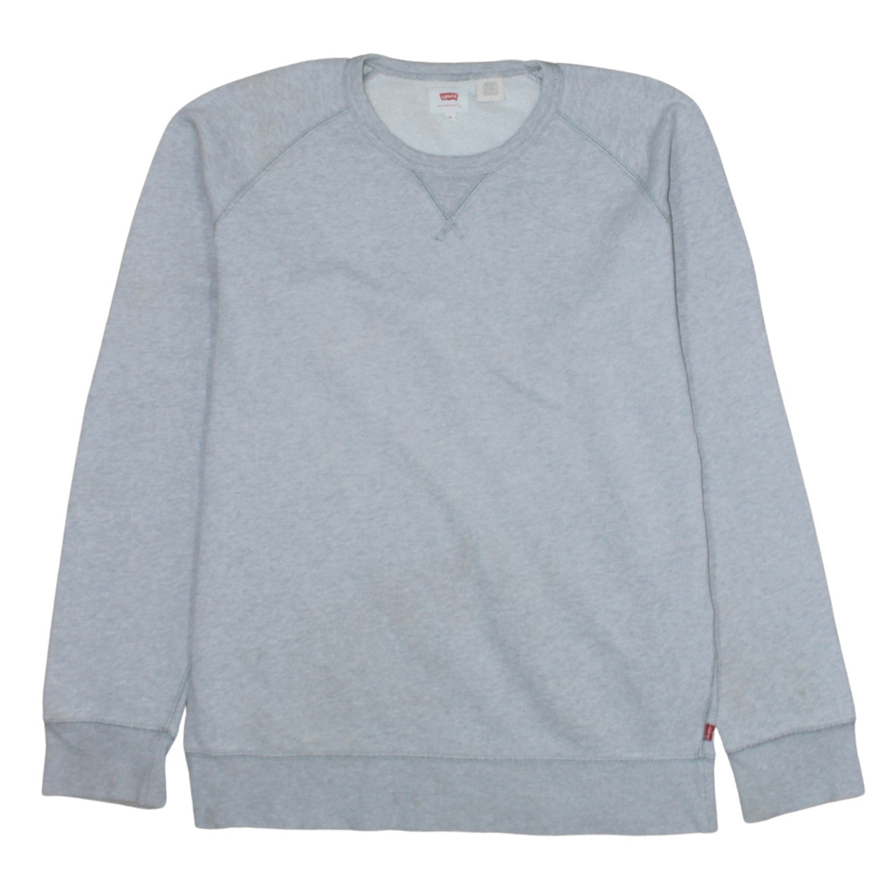 Mens UK Size M Levi's Grey Pullover Sweatshirt