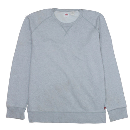 Mens UK Size M Levi's Grey Pullover Sweatshirt