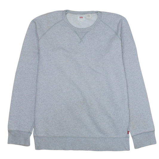 Mens UK Size M Levi's Grey Pullover Sweatshirt