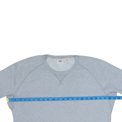 Mens UK Size M Levi's Grey Pullover Sweatshirt