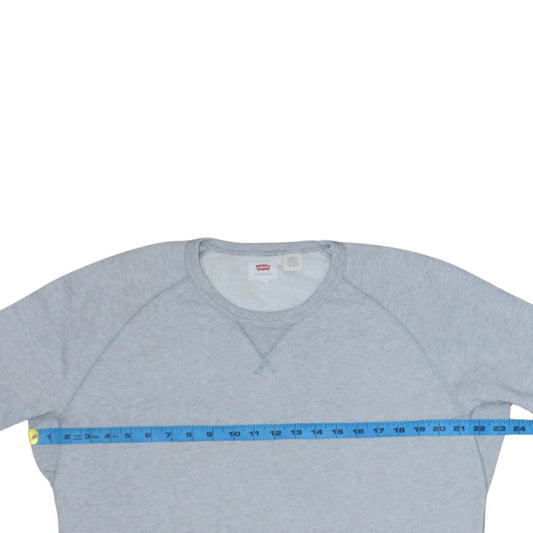 Mens UK Size M Levi's Grey Pullover Sweatshirt