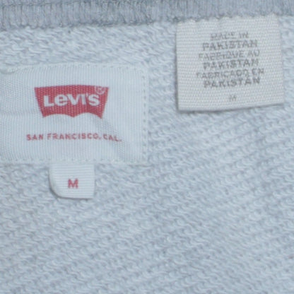 Mens UK Size M Levi's Grey Pullover Sweatshirt