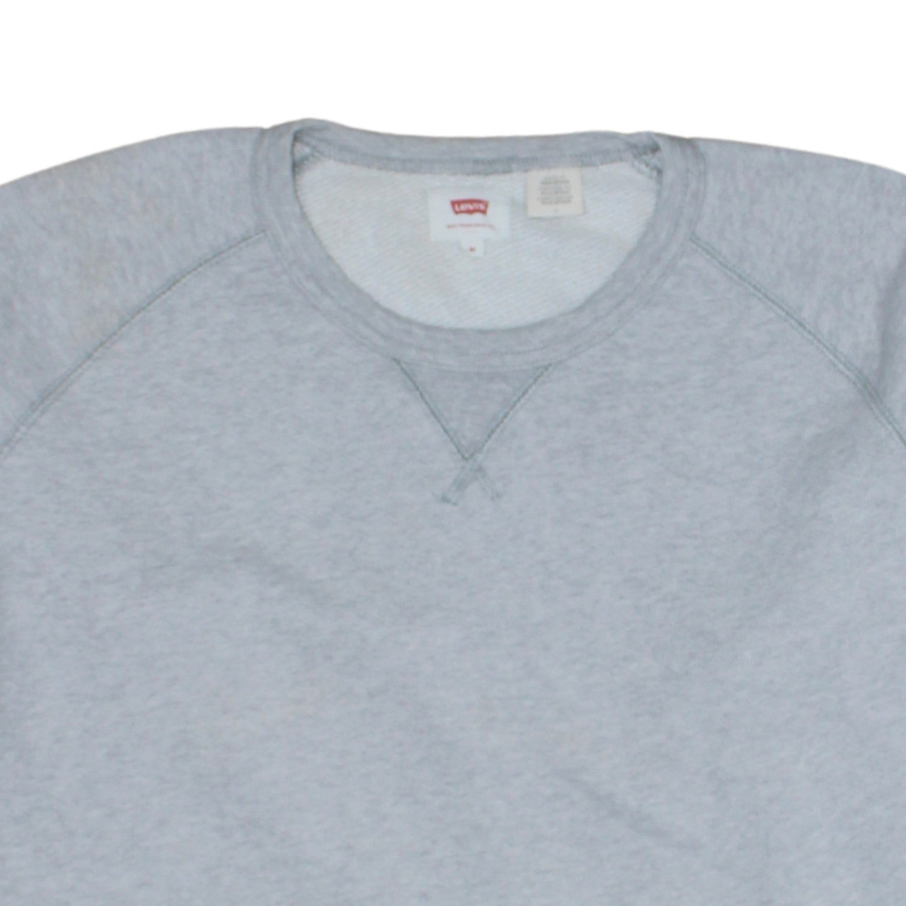 Mens UK Size M Levi's Grey Pullover Sweatshirt
