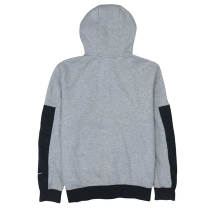 Mens UK Size M Nike Grey Full Zip Hoodie