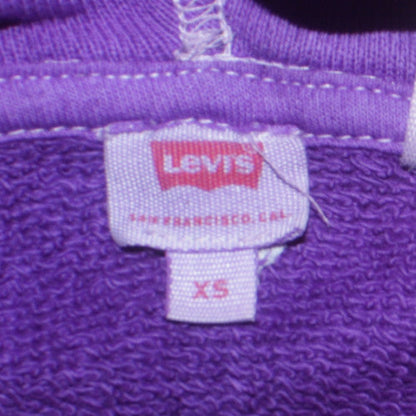 Mens UK Size XS Levi's Purple Pullover Hoodie