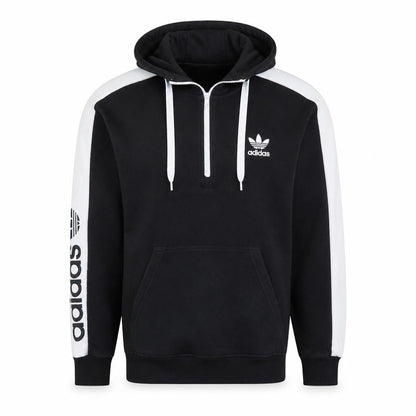 Womens UK Size 8 adidas Black Pullover Hoodie