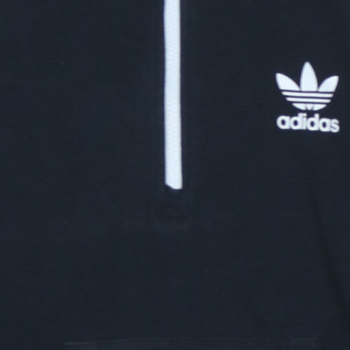 Womens UK Size 8 adidas Black Pullover Hoodie