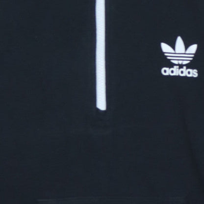 Womens UK Size 8 adidas Black Pullover Hoodie