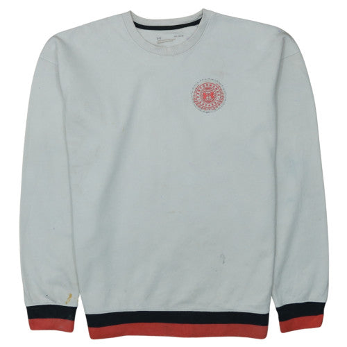 Mens UK Size M Under armour Grey Pullover Sweatshirt
