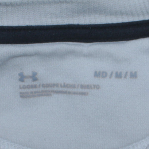 Mens UK Size M Under armour Grey Pullover Sweatshirt