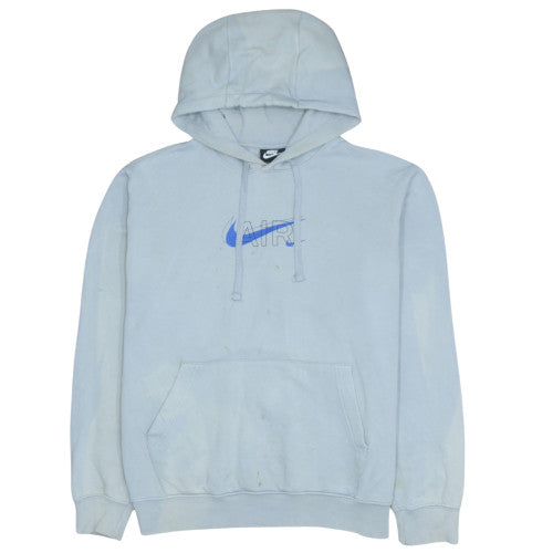 Mens UK Size M Nike Grey Pullover Hoodie