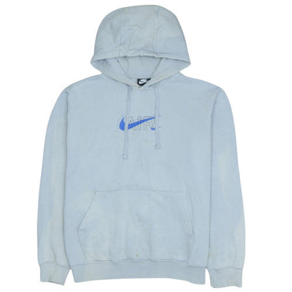 Mens UK Size M Nike Grey Pullover Hoodie