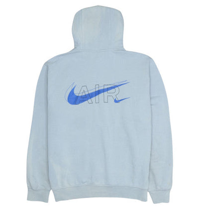 Mens UK Size M Nike Grey Pullover Hoodie