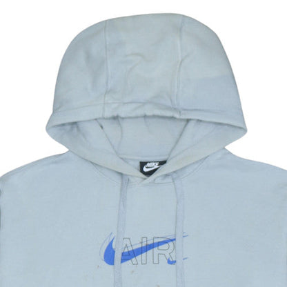 Mens UK Size M Nike Grey Pullover Hoodie