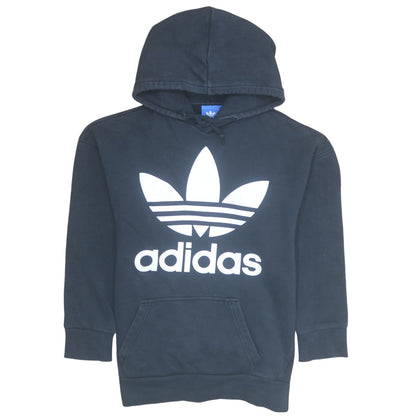 Mens UK Size S adidas Black Pullover Hoodie