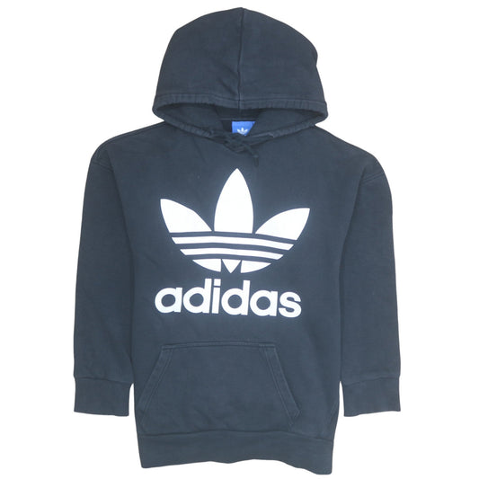 Mens UK Size S adidas Black Pullover Hoodie