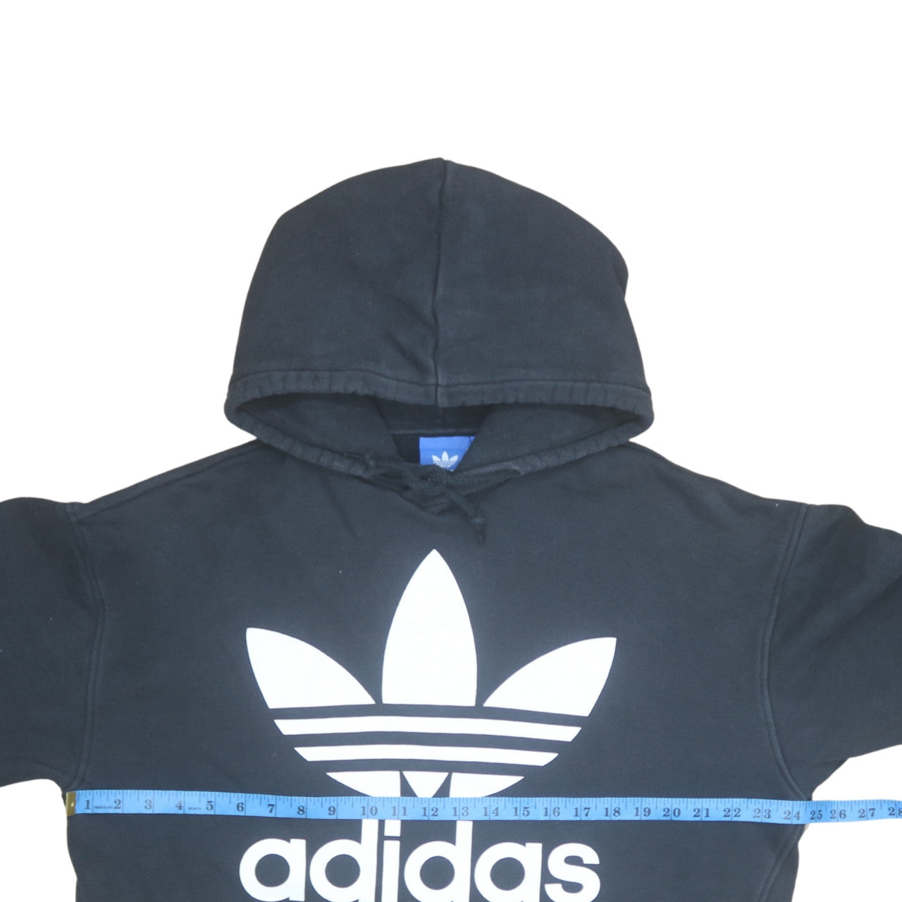 Mens UK Size S adidas Black Pullover Hoodie
