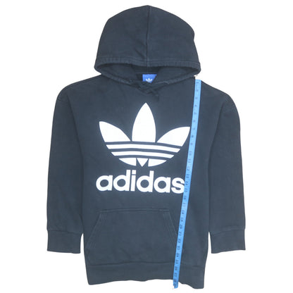 Mens UK Size S adidas Black Pullover Hoodie