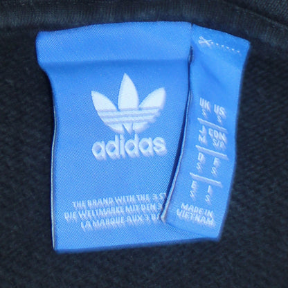 Mens UK Size S adidas Black Pullover Hoodie