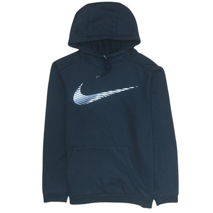 Mens UK Size M Nike Blue Pullover Hoodie