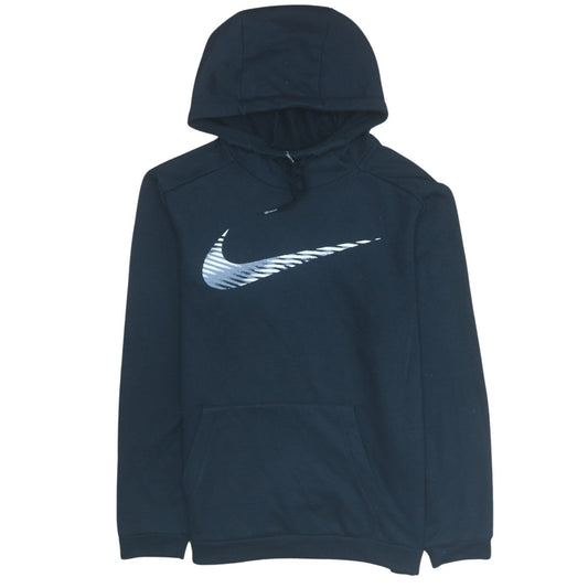 Mens UK Size M Nike Blue Pullover Hoodie