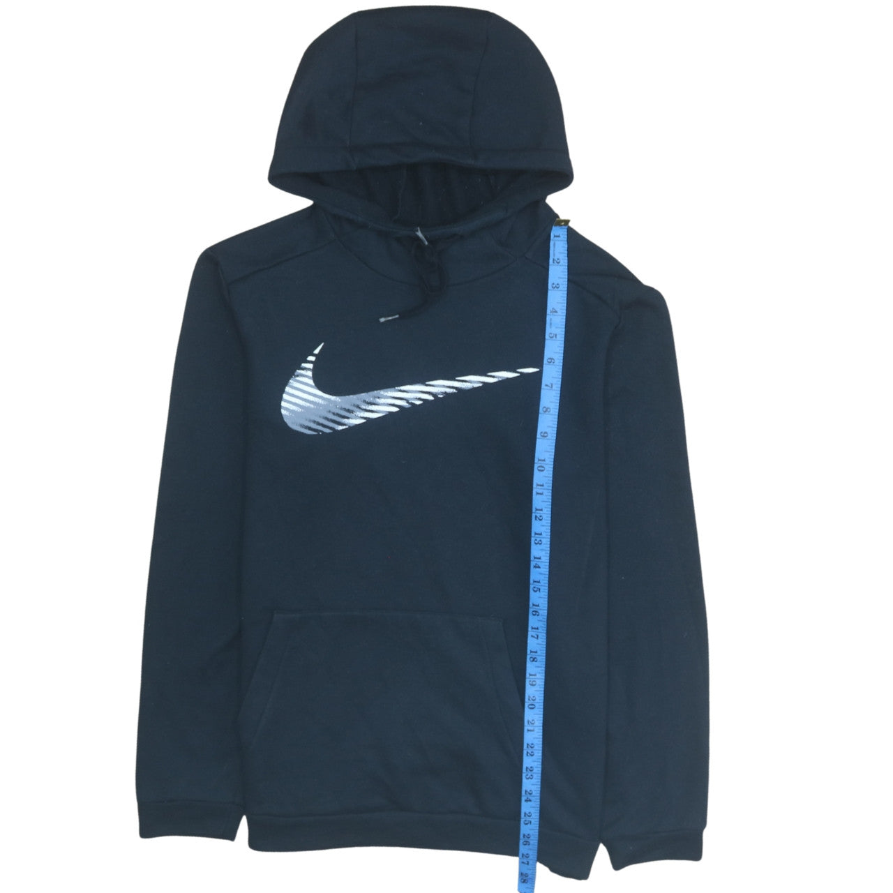 Mens UK Size M Nike Blue Pullover Hoodie