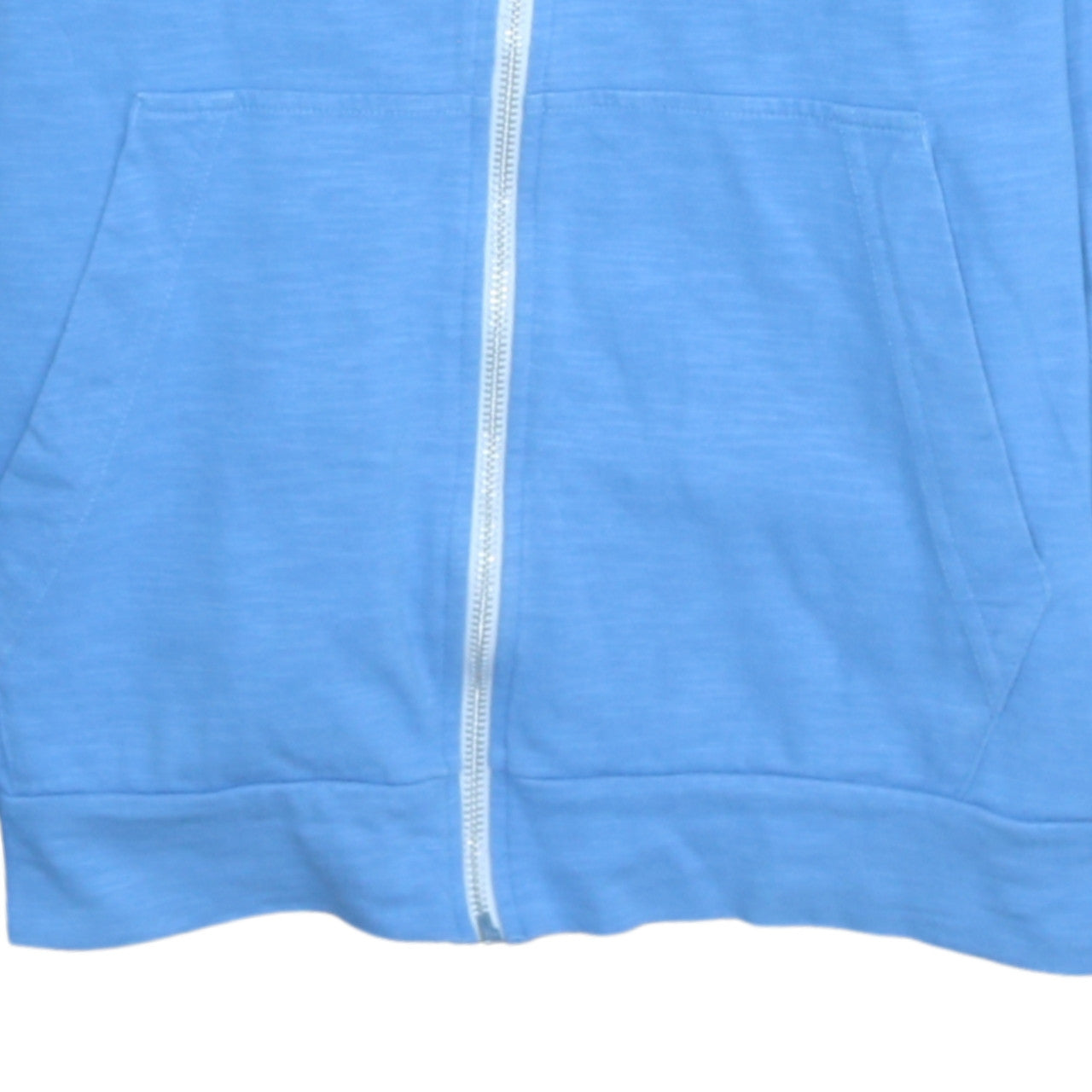 Mens UK Size S Nike Blue Full Zip Hoodie