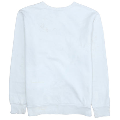 Womens UK Size L Gap White Pullover Sweatshirt