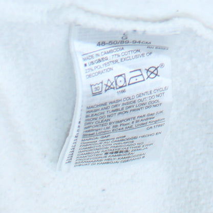 Womens UK Size L Gap White Pullover Sweatshirt