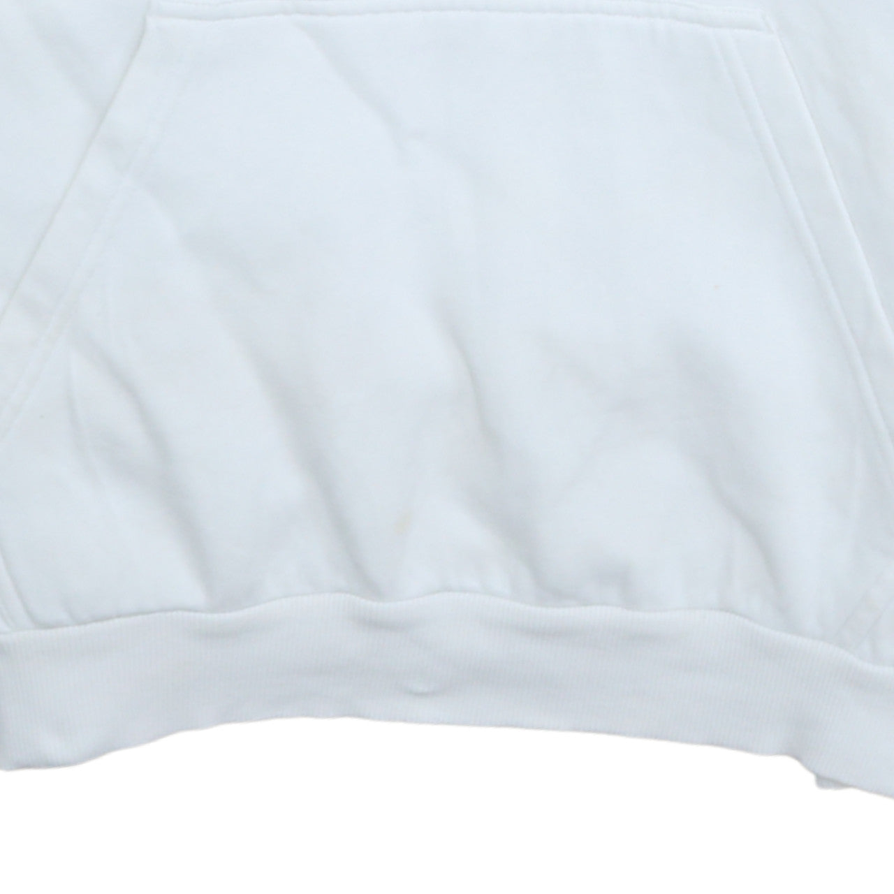 Womens UK Size L adidas White Pullover Hoodie