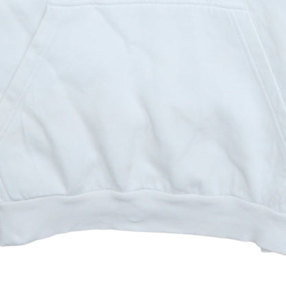 Womens UK Size L adidas White Pullover Hoodie
