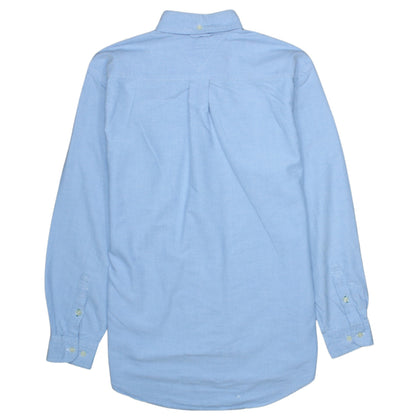 Tommy Hilfiger Men’s Blue Oxford Button-Down Shirt Size S