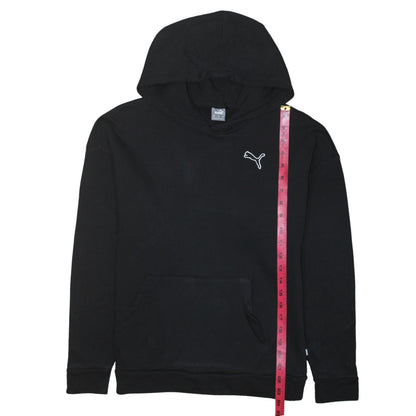 Mens UK Size S PUMA Black Pullover Hoodie