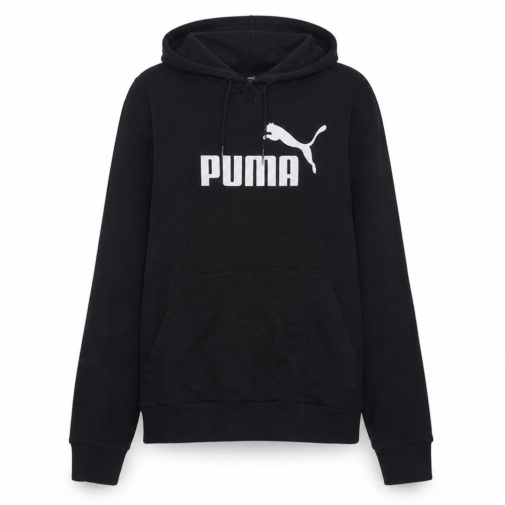 Womens UK Size M PUMA Black Pullover Hoodie