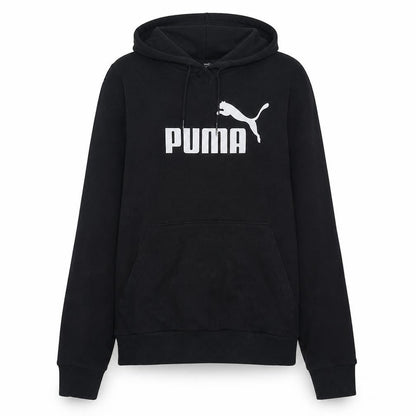 Womens UK Size M PUMA Black Pullover Hoodie