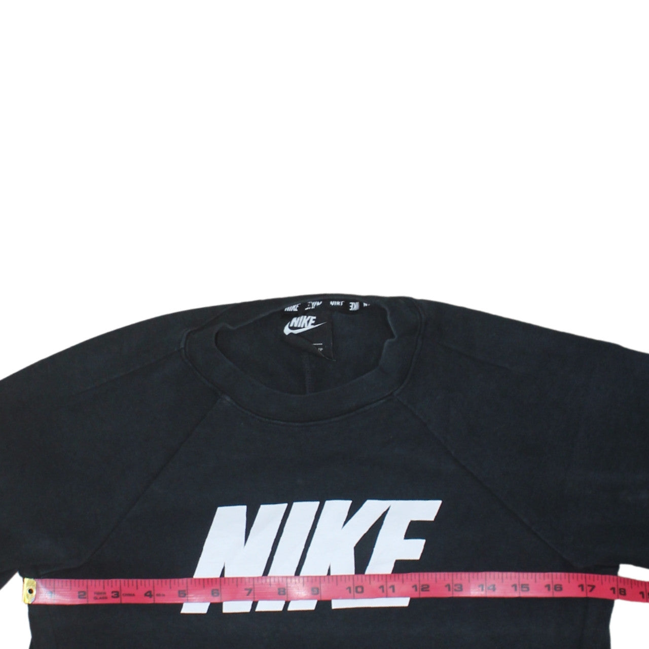 Womens UK Size XS Nike Black Pullover Sweatshirt