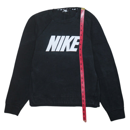 Womens UK Size XS Nike Black Pullover Sweatshirt