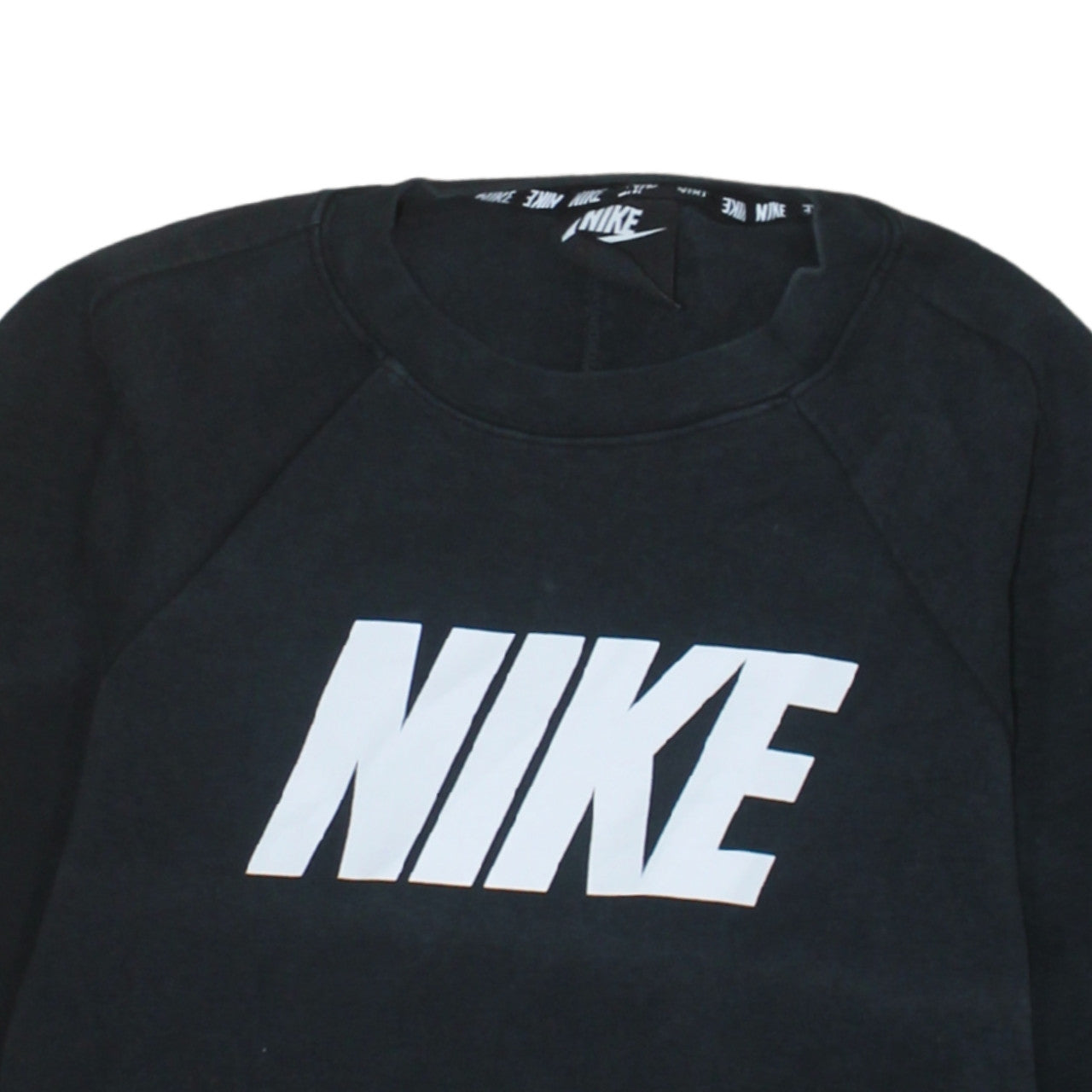 Womens UK Size XS Nike Black Pullover Sweatshirt