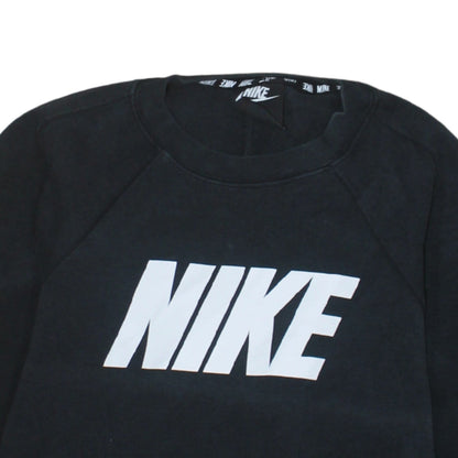 Womens UK Size XS Nike Black Pullover Sweatshirt