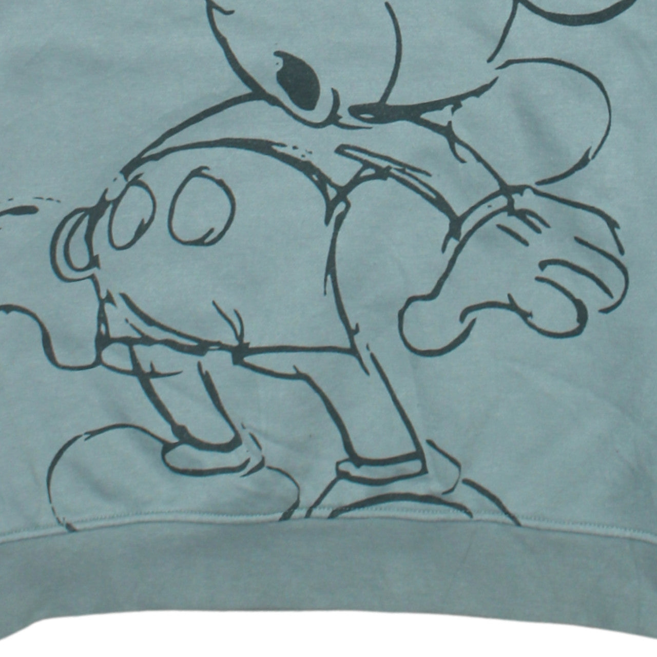 Womens UK Size XS Disney Green Pullover Sweatshirt