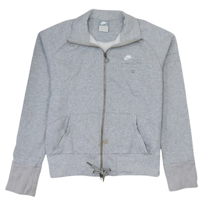Nike Boys Grey Full Zip Sweatshirt L Jersey Athletic Casual