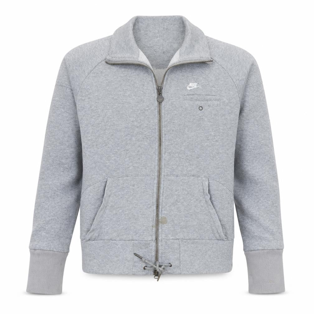 Nike Boys Grey Full Zip Sweatshirt L Jersey Athletic Casual