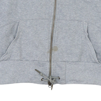 Nike Boys Grey Full Zip Sweatshirt L Jersey Athletic Casual