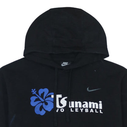 Mens UK Size M Nike Black Pullover Hoodie