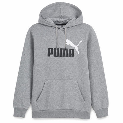 Mens UK Size S PUMA Grey Pullover Hoodie