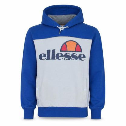 Mens UK Size S ellesse Blue Pullover Hoodie
