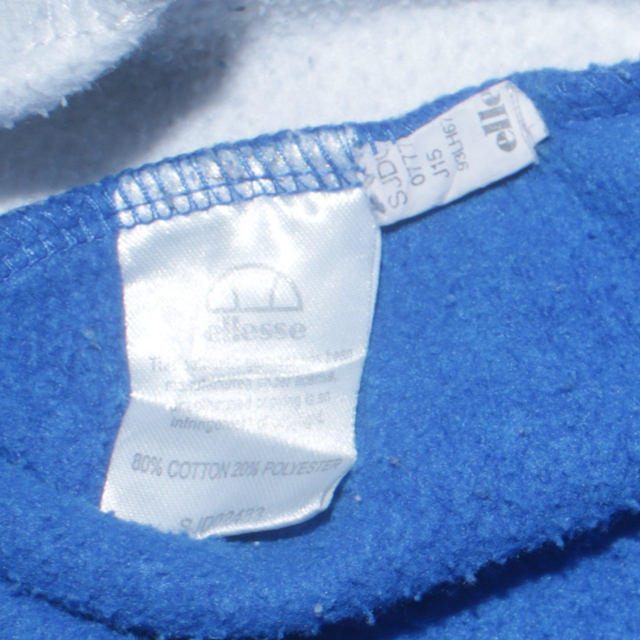 Mens UK Size S ellesse Blue Pullover Hoodie