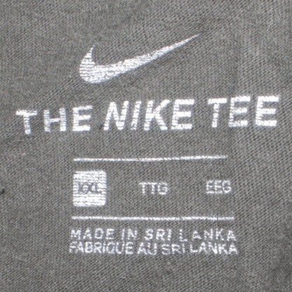 Nike Men's Black Crew Neck Short Sleeve Classic T-Shirt Size L